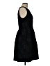 Elle 100% Polyester Paisley Black Cocktail Dress Size 12 - photo 4
