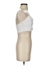 Shein 100% Polyester White Sleeveless Blouse Size 4 - photo 4
