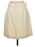 J.Crew 100% Wool Solid Ivory Wool Skirt Size 4 - photo 2