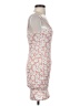 Shein Floral White Pink Cocktail Dress Size S - photo 4