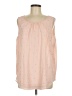Nue Options 100% Polyester Pink Sleeveless Blouse Size L - photo 1
