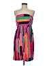 Tibi Graphic Pink Cocktail Dress Size 4 - photo 1