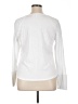 Cato White Long Sleeve Top Size XL - photo 2