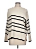 Vero Moda Stripes Ivory Pullover Sweater Size L - photo 1
