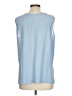 Unbranded 100% Polyester Blue Sleeveless Top Size L - photo 2