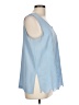 Unbranded 100% Polyester Blue Sleeveless Top Size L - photo 4
