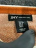 Jones New York Checkered-gingham Orange Pullover Sweater Size S - photo 7