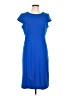 Ronni Nicole Solid Blue Casual Dress Size 10 - photo 1
