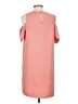 Express 100% Polyester Solid Pink Casual Dress Size S - photo 2