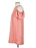 Express 100% Polyester Solid Pink Casual Dress Size S - photo 5