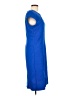 Ronni Nicole Solid Blue Casual Dress Size 10 - photo 4