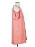Express 100% Polyester Solid Pink Casual Dress Size S - photo 4
