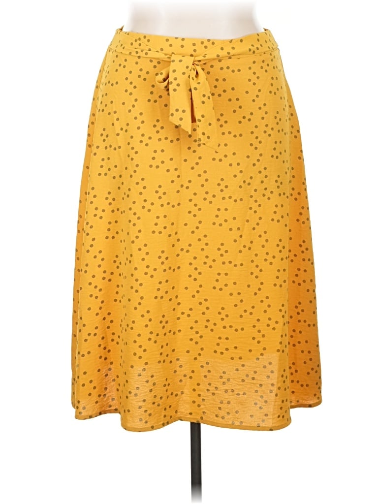 Pre-owned Nycc Casual Skirt In Yellow