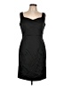 Casual Corner 100% Polyester Black Cocktail Dress Size 10 - photo 1