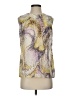 Zanella Gold Sleeveless Blouse Size 4 - photo 1