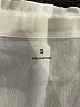 Unbranded Solid Ivory Long Sleeve Button-Down Shirt Size S - photo 7