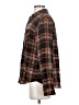 Maurices Plaid Brown Long Sleeve Button-Down Shirt Size S - photo 5