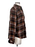 Maurices Plaid Brown Long Sleeve Button-Down Shirt Size S - photo 4