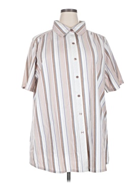 Only Necessities Short Sleeve Button Down Shirt