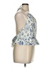 Shein Curve 100% Polyester Blue Sleeveless Blouse Size 16 Plus (2) - photo 4