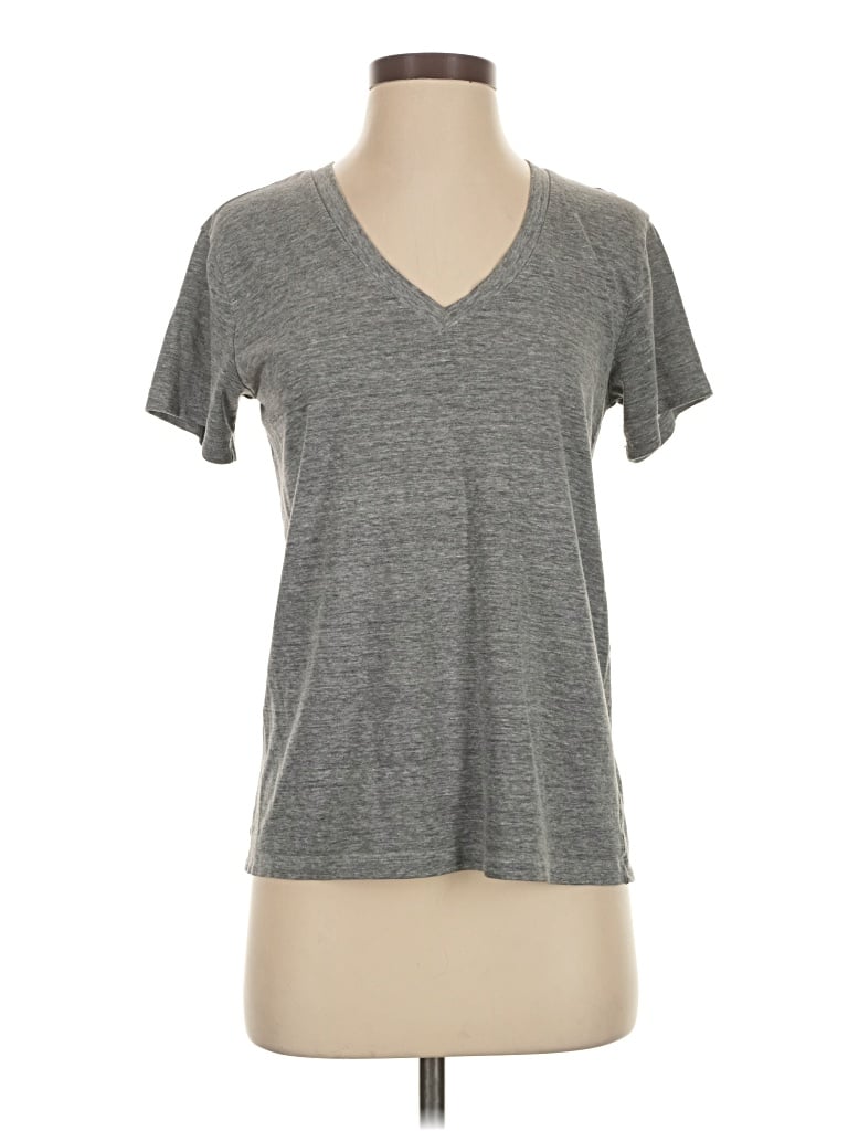 Pre-owned Forever 21 Short Sleeve T-shirt In Gray