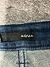 Aqua Solid Blue Jeans Size 28 waist - photo 4