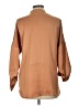 Tahari Tan Gold 3/4 Sleeve Blouse Size L - photo 2