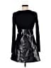 Zara 100% Polyester Black Cocktail Dress Size M - photo 2