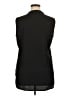Timeson Black Sleeveless Blouse Size XL - photo 2