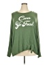 Assorted Brands Green Long Sleeve T-Shirt Size 3X - photo 1