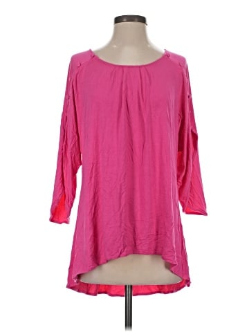 Belle Gray by Lisa Rinna 3/4 Sleeve Blouse (view 1)