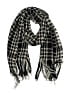 Unbranded Houndstooth Black Scarf One size - photo 1