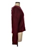 MNG 100% Cotton Burgundy Pullover Sweater Size M - photo 4