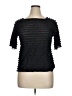 Misia Black Short Sleeve Top Size XL - photo 1