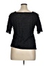 Misia Black Short Sleeve Top Size XL - photo 2