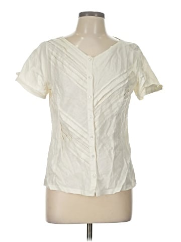 NaraCamicie Short Sleeve Blouse (view 1)