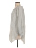 Mystree Gray 3/4 Sleeve Blouse Size S - photo 5