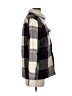 Hollister 100% Cotton Plaid Gray Jacket Size XS - photo 4
