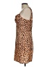 Shein Animal Print Brown Cocktail Dress Size L - photo 5