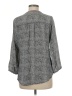 DR2 Gray 3/4 Sleeve Blouse Size M - photo 2