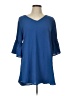 Accent Blue 3/4 Sleeve Blouse Size L - photo 1