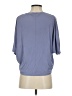 Express Blue Short Sleeve Top Size XS - photo 2