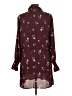 dip 100% Polyester Burgundy Casual Dress Size L - photo 2