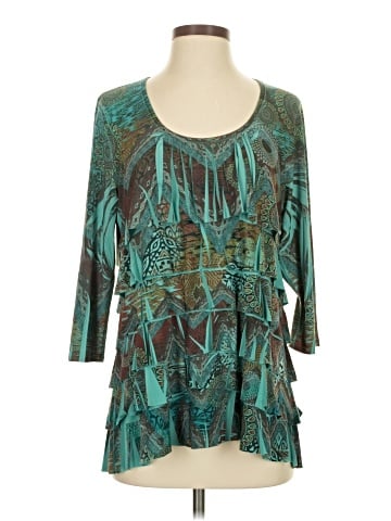 Reina 3/4 Sleeve Blouse (view 1)