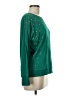 Rafaella 100% Cotton Green Long Sleeve Top Size M - photo 4