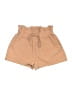 Assorted Brands Solid Tan Shorts One size - photo 1