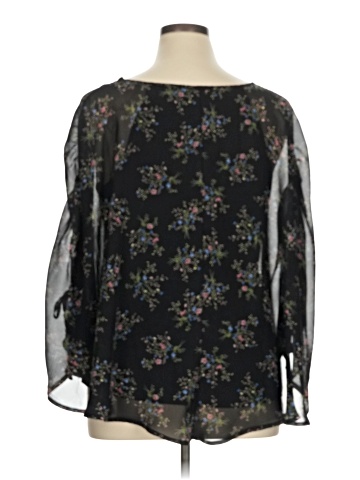 Notations 3/4 Sleeve Blouse (view 2)