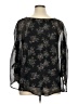 Notations 100% Polyester Black 3/4 Sleeve Blouse Size 1X - photo 2