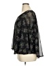 Notations 100% Polyester Black 3/4 Sleeve Blouse Size 1X - photo 5