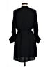 Apt. 9 100% Polyester Solid Black Casual Dress Size 10 - photo 2